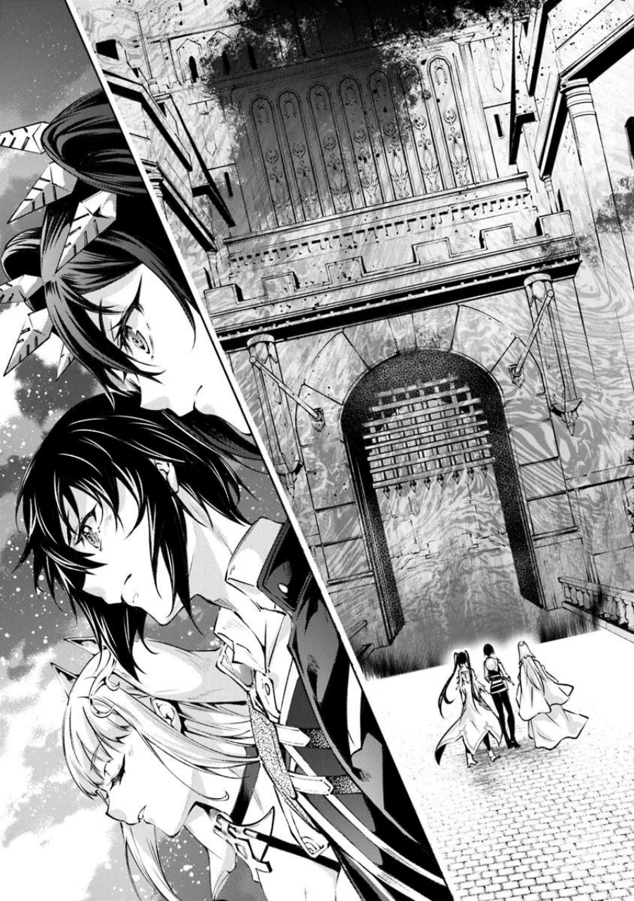 Kamigami ni Sodaterare Shimo no, Saikyou to Naru chapter 55